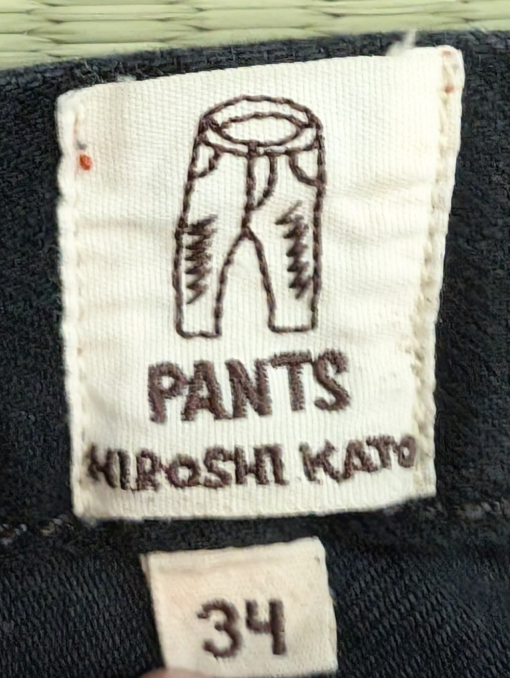 Hiroshi Kato The Pen Slim Selvedge Denim Jeans Men's Size 34 x 27.5 Made in USA - Picture 3 of 7